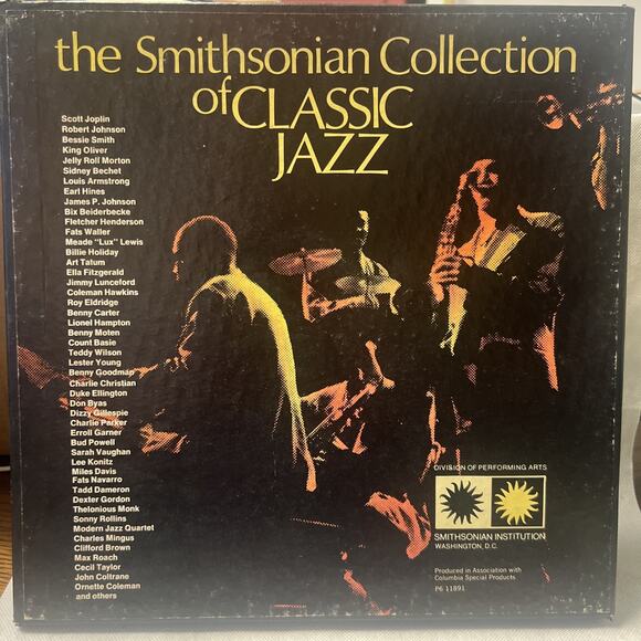 The Smithsonian Collection of Classic Jazz 6 LP Vinyl Box Set BOOKLET VG+ /VG++! - Picture 1 of 16